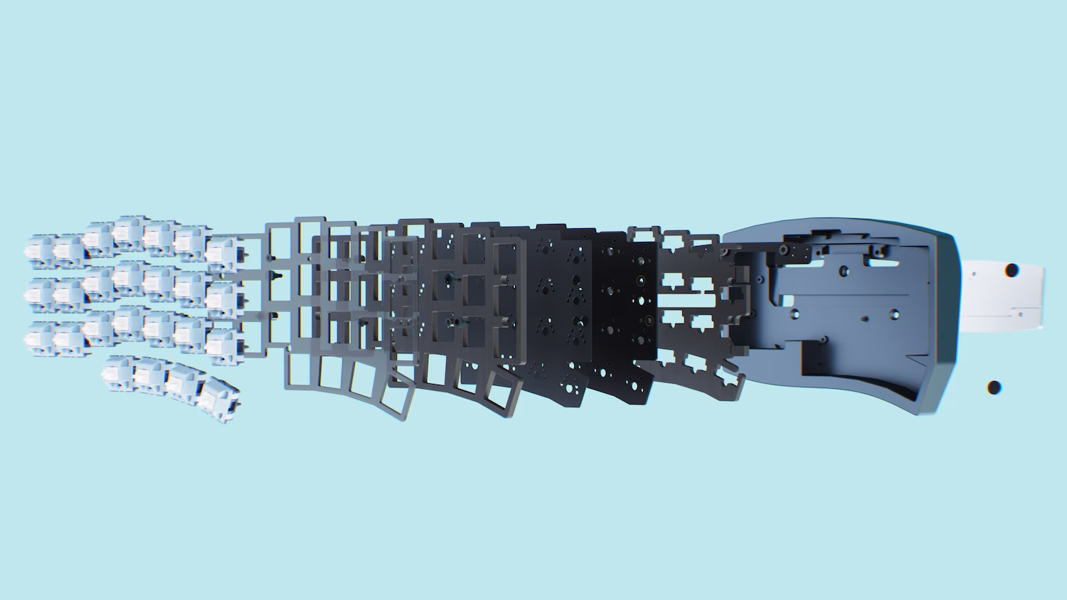 Altair render exploded