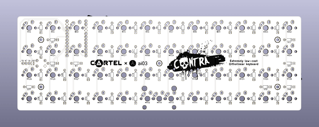 Contra pcb top
