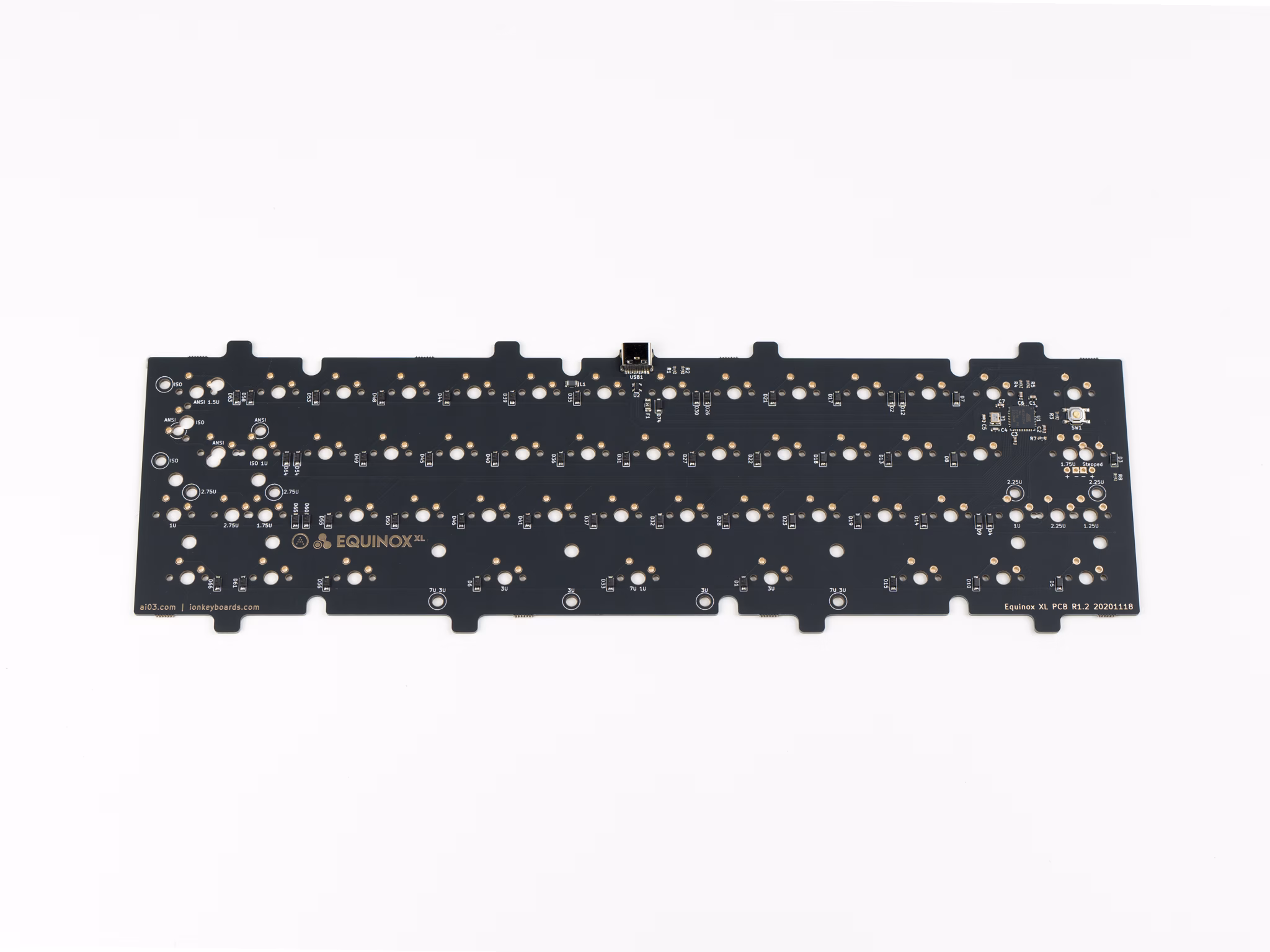 Equinox xl pcb bottom